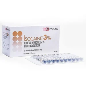 Anestesia Isocaine 3% Novocol
