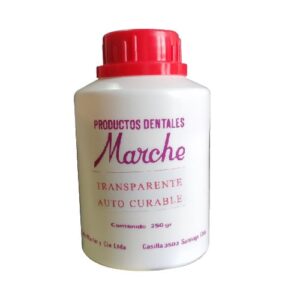 Acrílico Transparente Autocurable Marche 250 gr