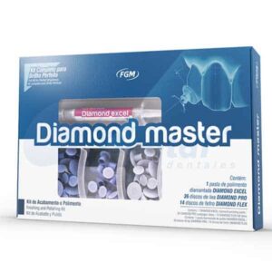 Diamond Master Kit Pulido (Pasta+ Discos Lija + Discos Fieltro) FGM