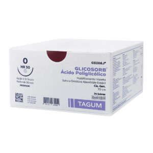 Sutura Reabsorbible 3/0 Vicryl (Poliglicolico) TAGUM