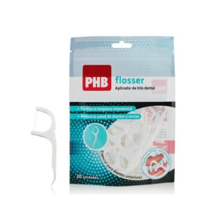 Aplicador Hilo Dental PHB® Flosser, 30 Unidades