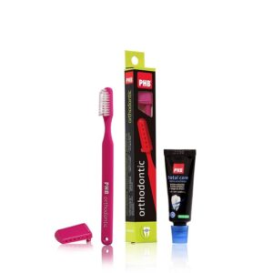 Pack Cepillo PHB® Orthodontic + Mini Pasta 15ml