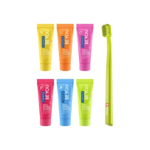 Set Be You 6 Pastas 10 ml Surtidas + Cepillo 5460 Curaprox