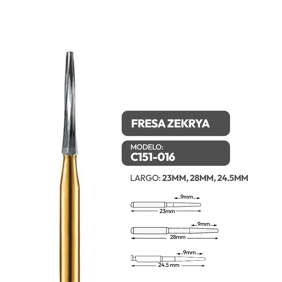 Fresa Zekrya C151-016 SKYDENT