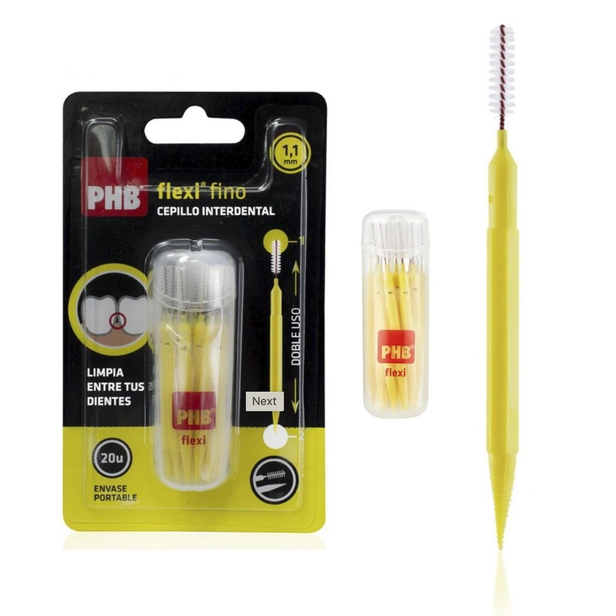 cepillo interdental flexi PHB