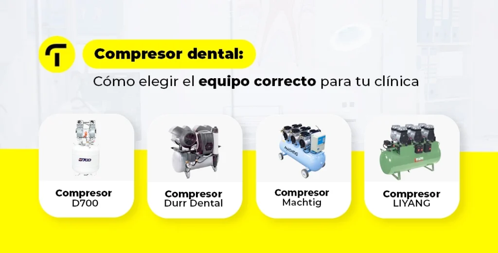 Compresor dental: cómo elegir el equipo correcto para tu clínica
