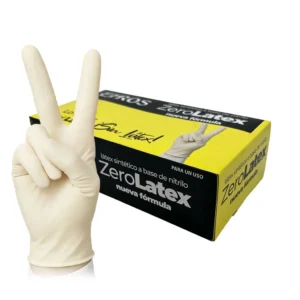 Guantes de Nitrilo Zero látex Blanco natural Ehros