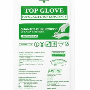 Guantes Quirurgicos 6.0 Top Glove x Unidad
