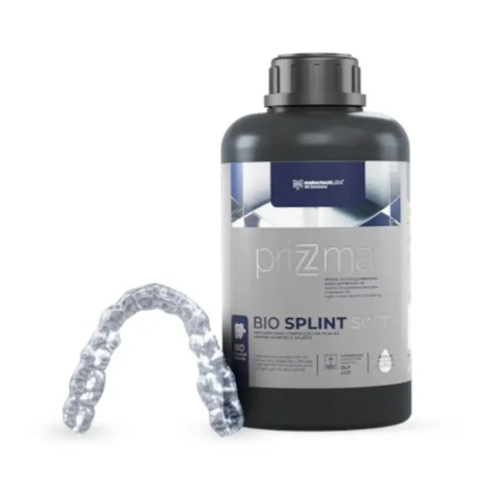 Resina 3D Bio Splint Soft Prizma Makertech Maquira